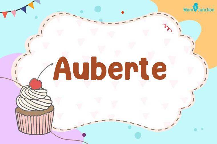 Auberte Birthday Wallpaper