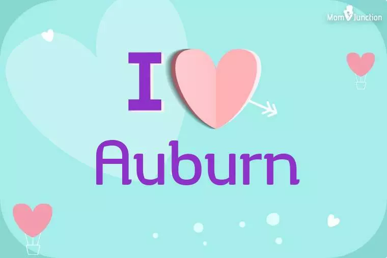 I Love Auburn Wallpaper