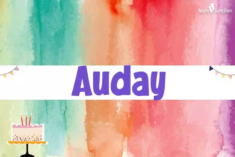 Auday Birthday Wallpaper