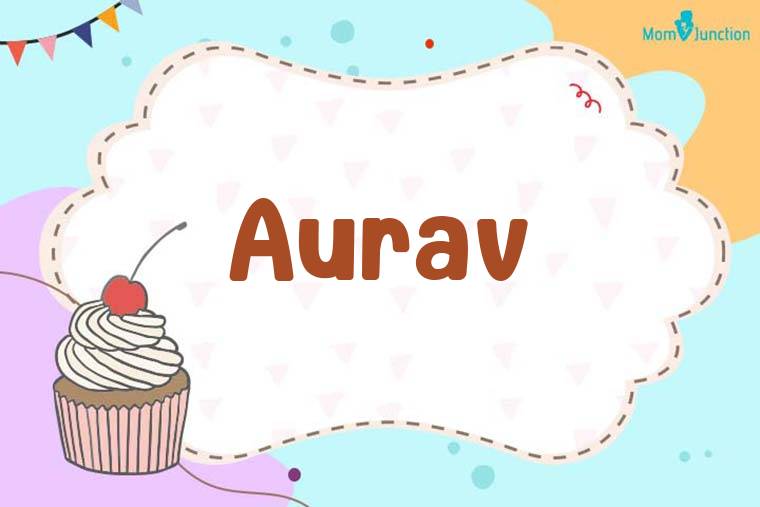 Aurav Birthday Wallpaper