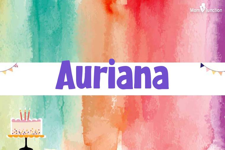 Auriana Birthday Wallpaper