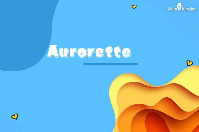 Aurorette 3D Wallpaper