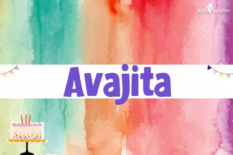 Avajita Birthday Wallpaper