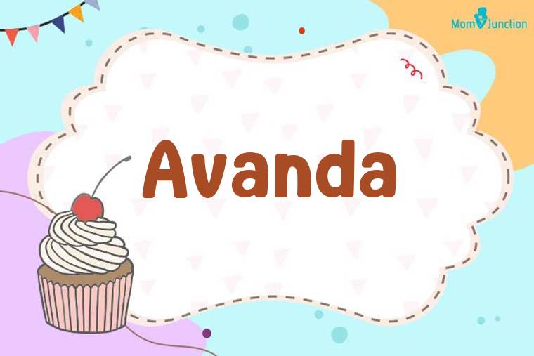 Avanda Birthday Wallpaper