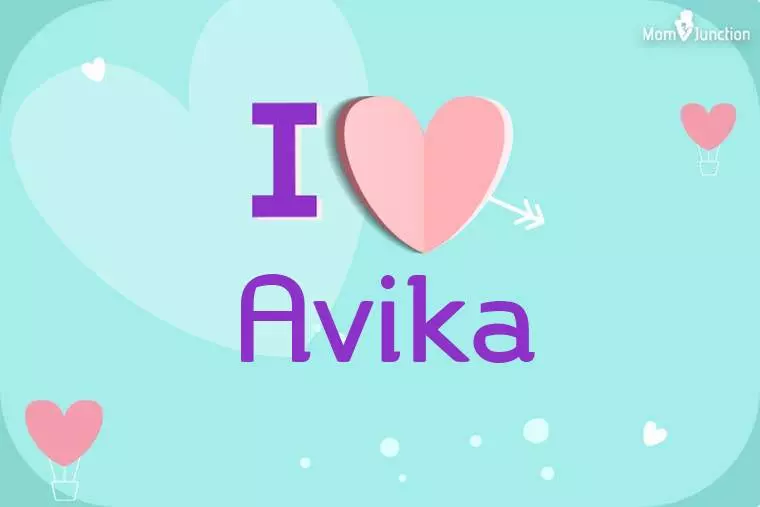 I Love Avika Wallpaper