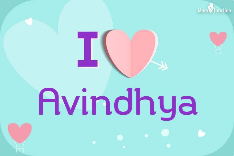 I Love Avindhya Wallpaper