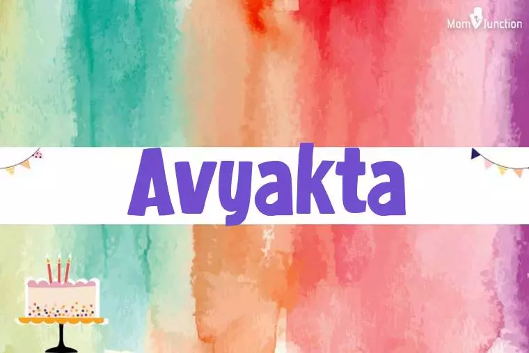 Avyakta Birthday Wallpaper