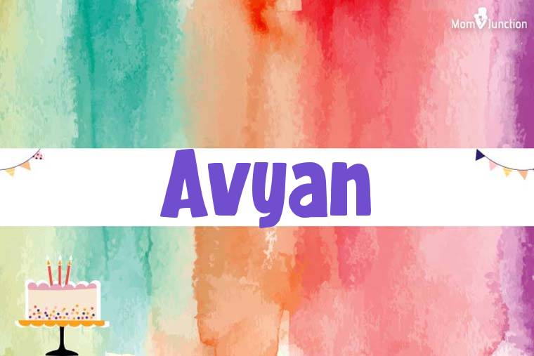 Avyan Birthday Wallpaper