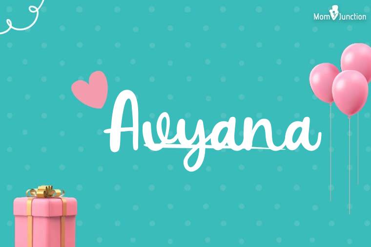 Avyana Birthday Wallpaper