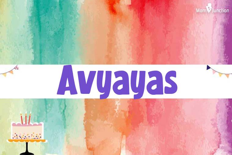 Avyayas Birthday Wallpaper