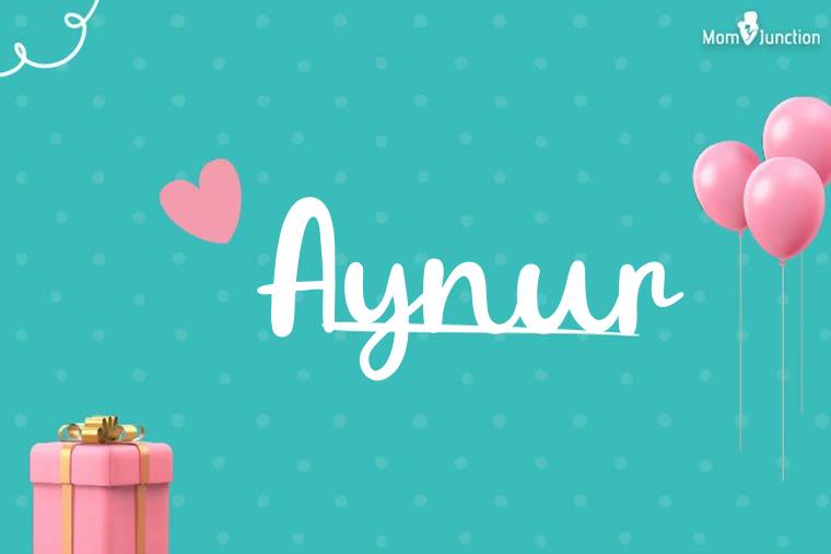 Aynur Birthday Wallpaper