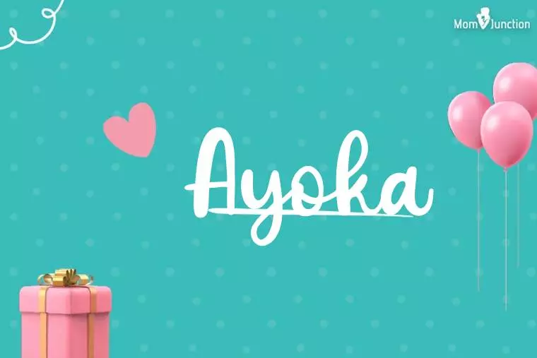 Ayoka Birthday Wallpaper