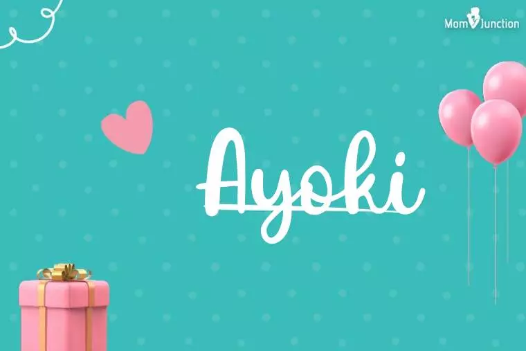 Ayoki Birthday Wallpaper