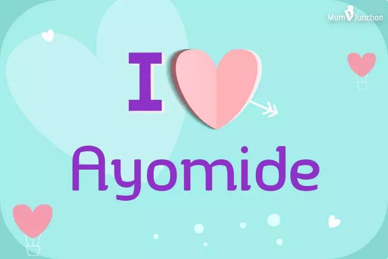 I Love Ayomide Wallpaper