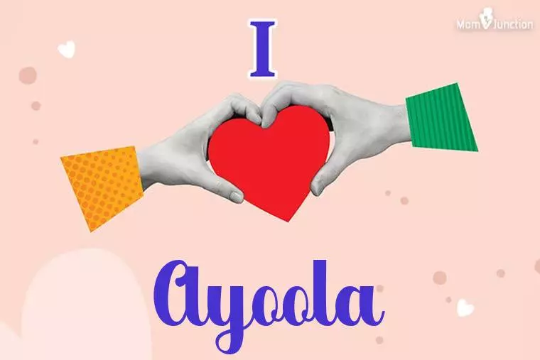 I Love Ayoola Wallpaper