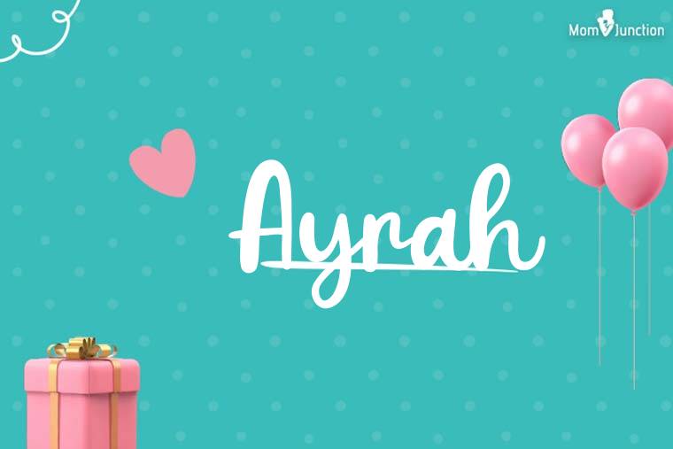 Ayrah Birthday Wallpaper
