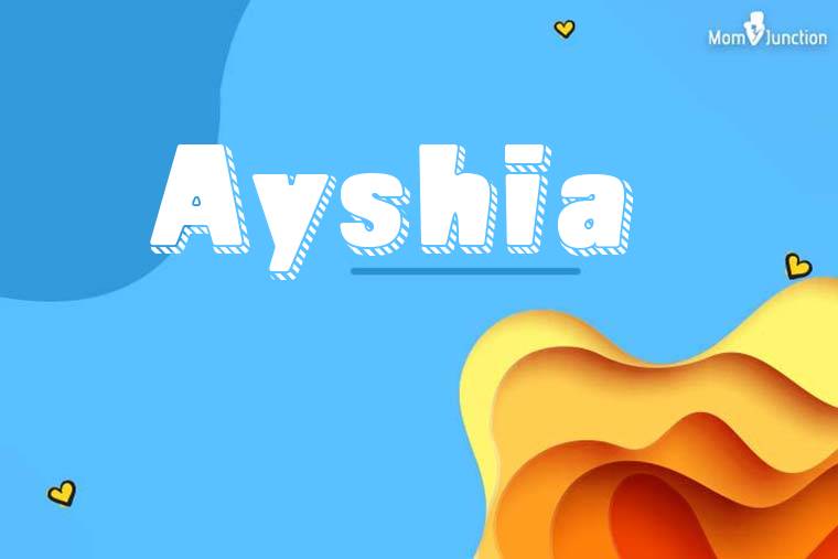 Ayshia 3D Wallpaper