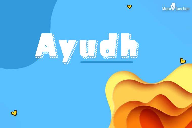 Ayudh 3D Wallpaper