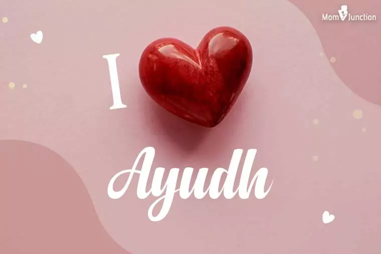 I Love Ayudh Wallpaper