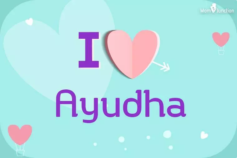 I Love Ayudha Wallpaper