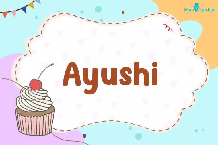 Ayushi Birthday Wallpaper