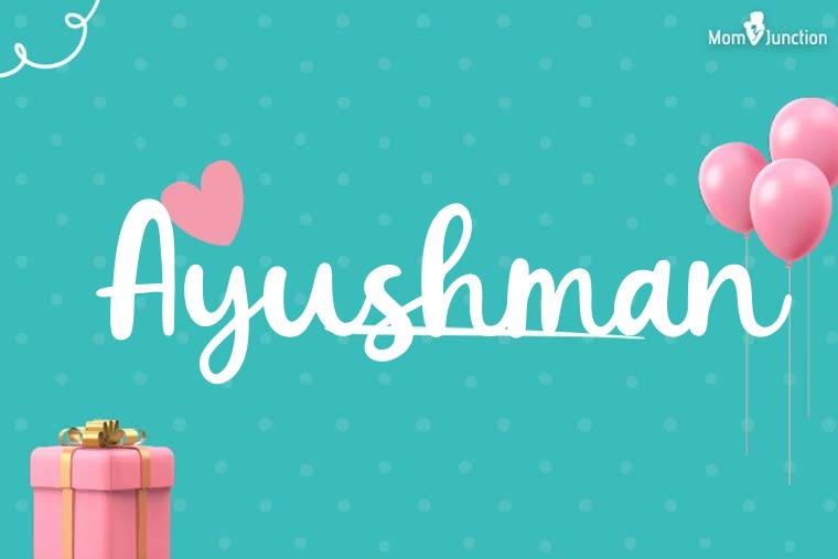Ayushman Birthday Wallpaper