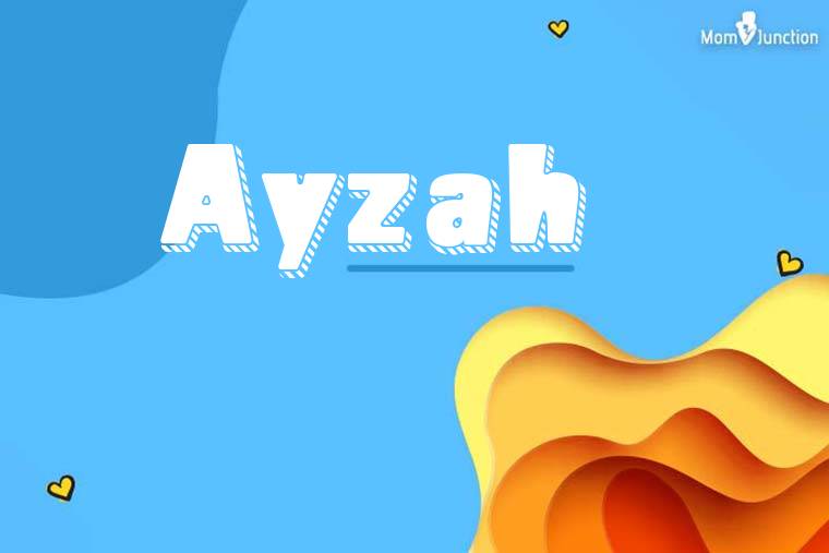 Ayzah 3D Wallpaper
