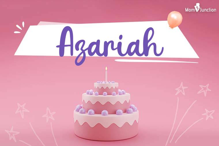 Azariah Birthday Wallpaper