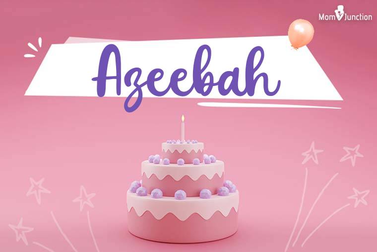 Azeebah Birthday Wallpaper