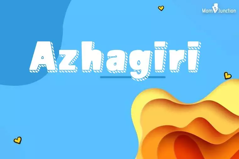 Azhagiri 3D Wallpaper