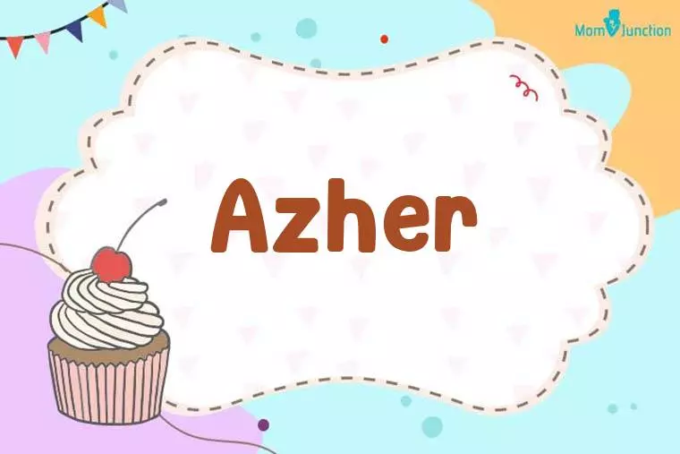 Azher Birthday Wallpaper