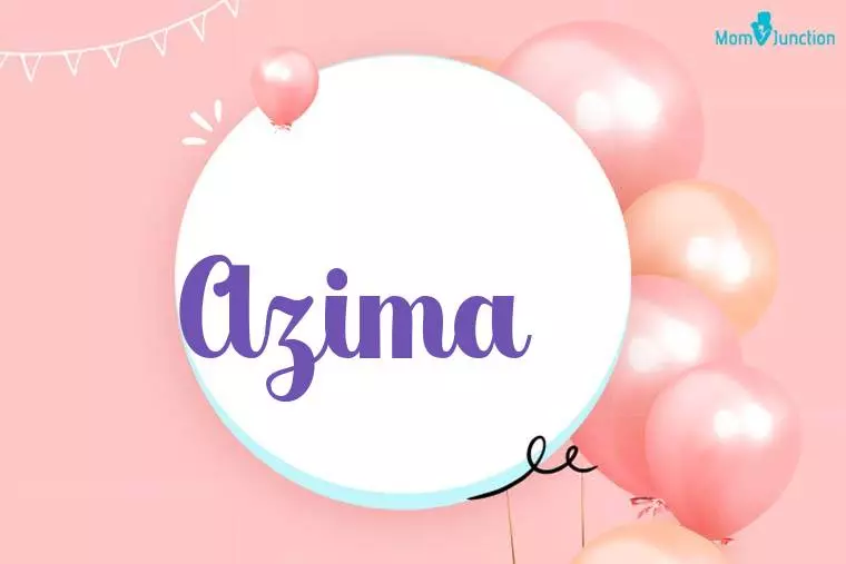 Azima Birthday Wallpaper