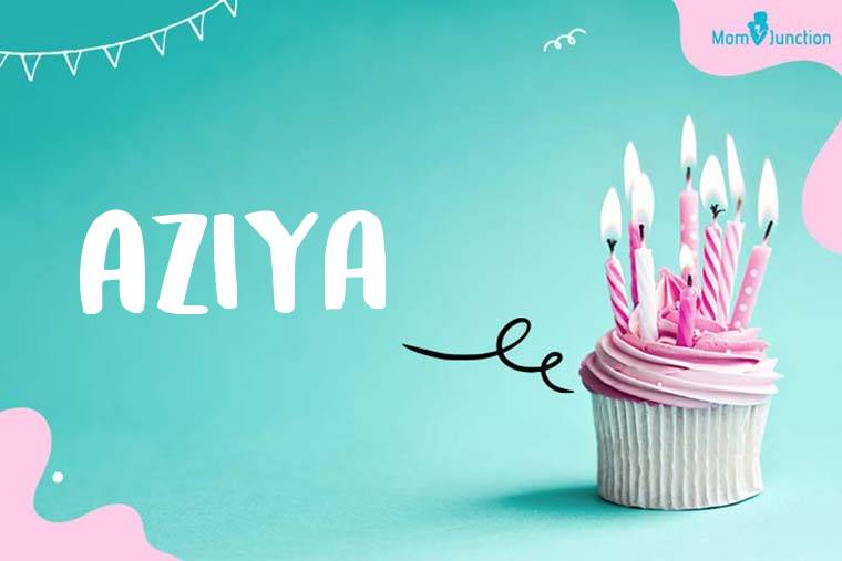 Aziya Birthday Wallpaper