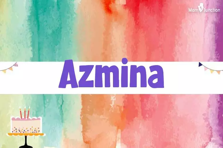 Azmina Birthday Wallpaper