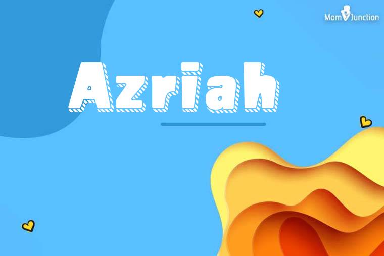 Azriah 3D Wallpaper