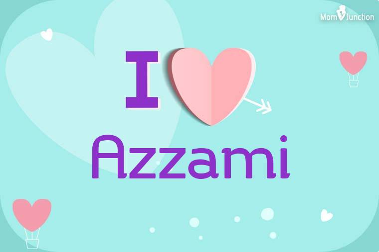 I Love Azzami Wallpaper