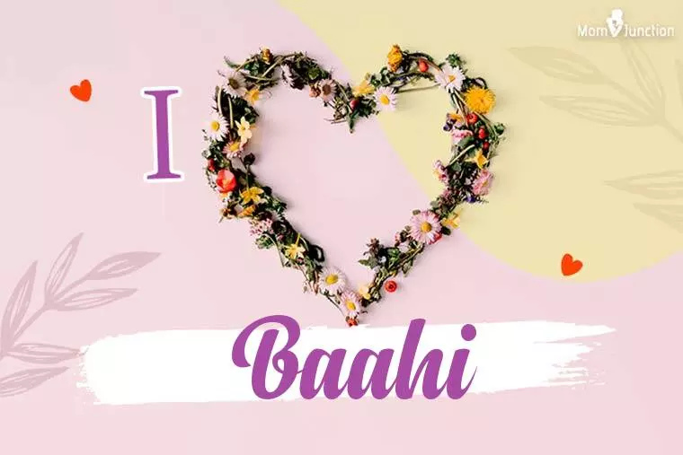 I Love Baahi Wallpaper