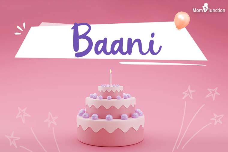 Baani Birthday Wallpaper