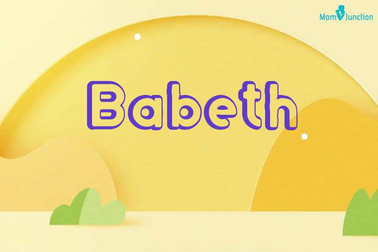Babeth 3D Wallpaper
