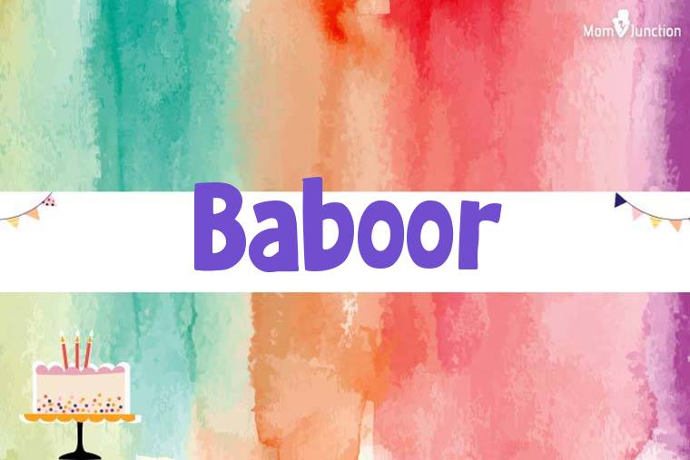 Baboor Birthday Wallpaper