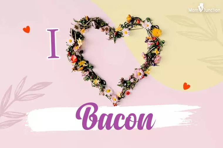 I Love Bacon Wallpaper