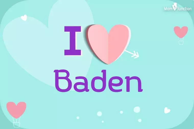 I Love Baden Wallpaper