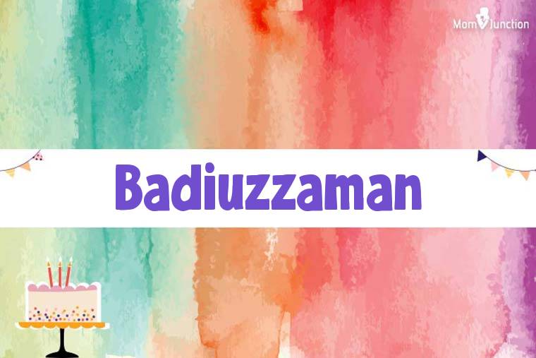 Badiuzzaman Birthday Wallpaper