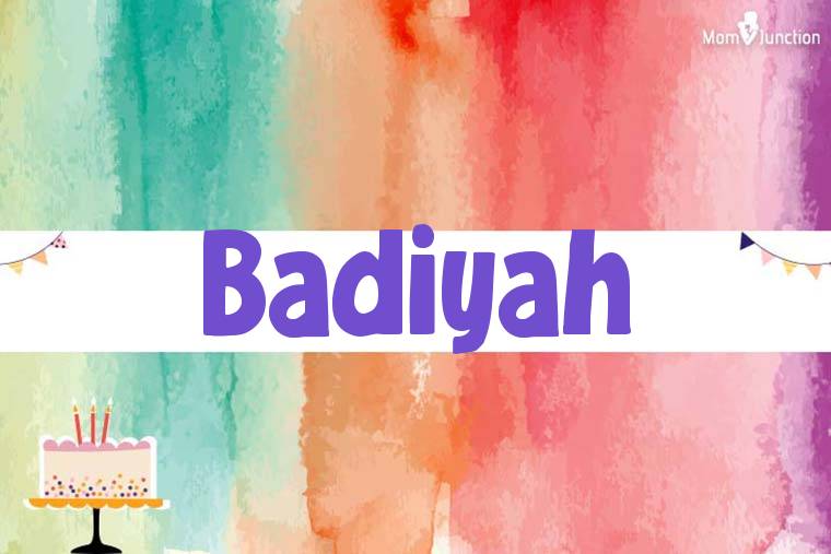 Badiyah Birthday Wallpaper