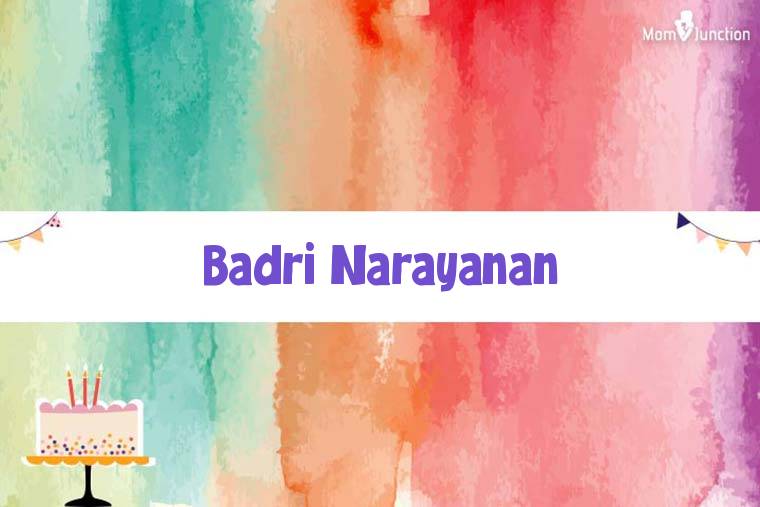 Badri Narayanan Birthday Wallpaper