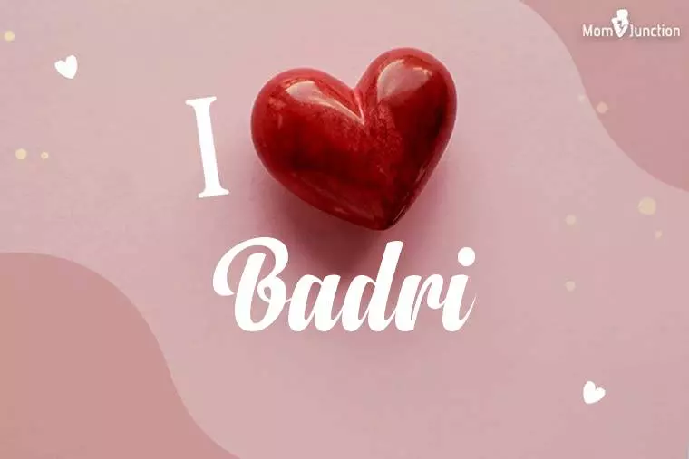 I Love Badri Wallpaper