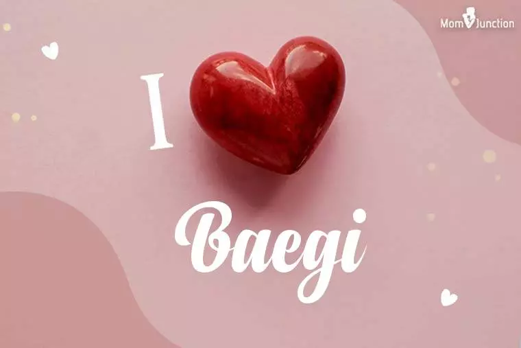 I Love Baegi Wallpaper