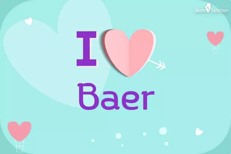 I Love Baer Wallpaper