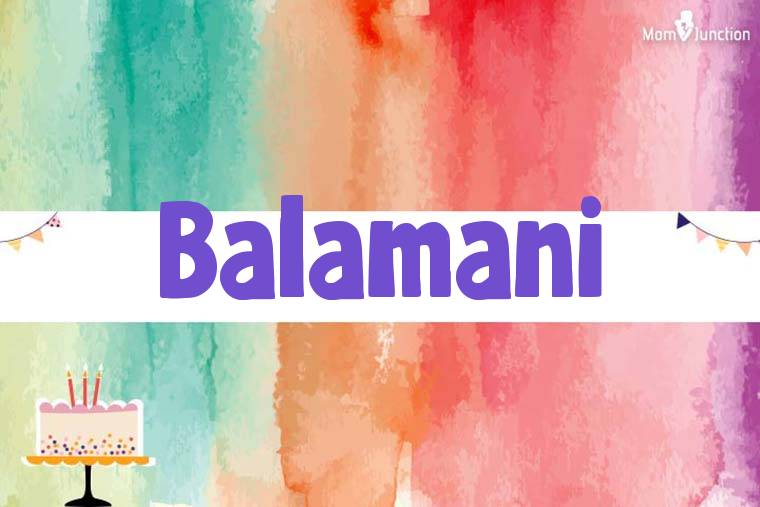 Balamani Birthday Wallpaper