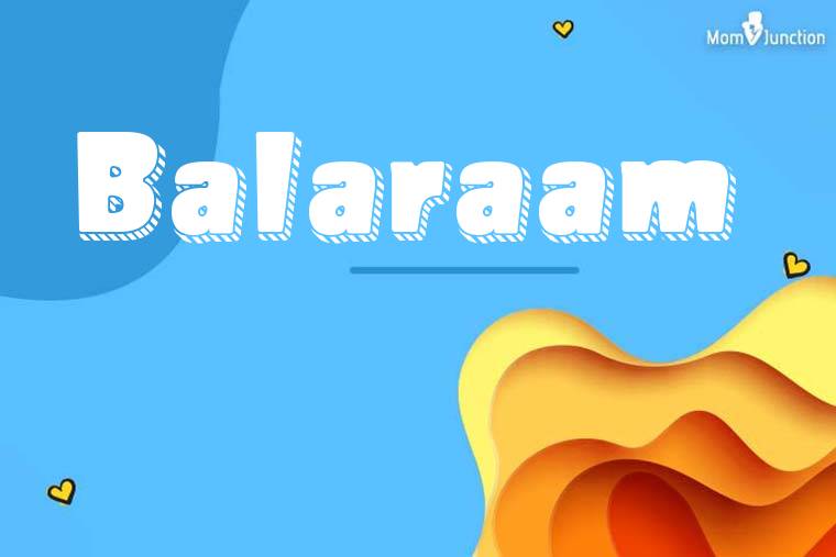 Balaraam 3D Wallpaper